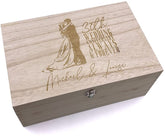 30th Wedding Anniversary Gift Personalised Wooden Memory Keepsake Box